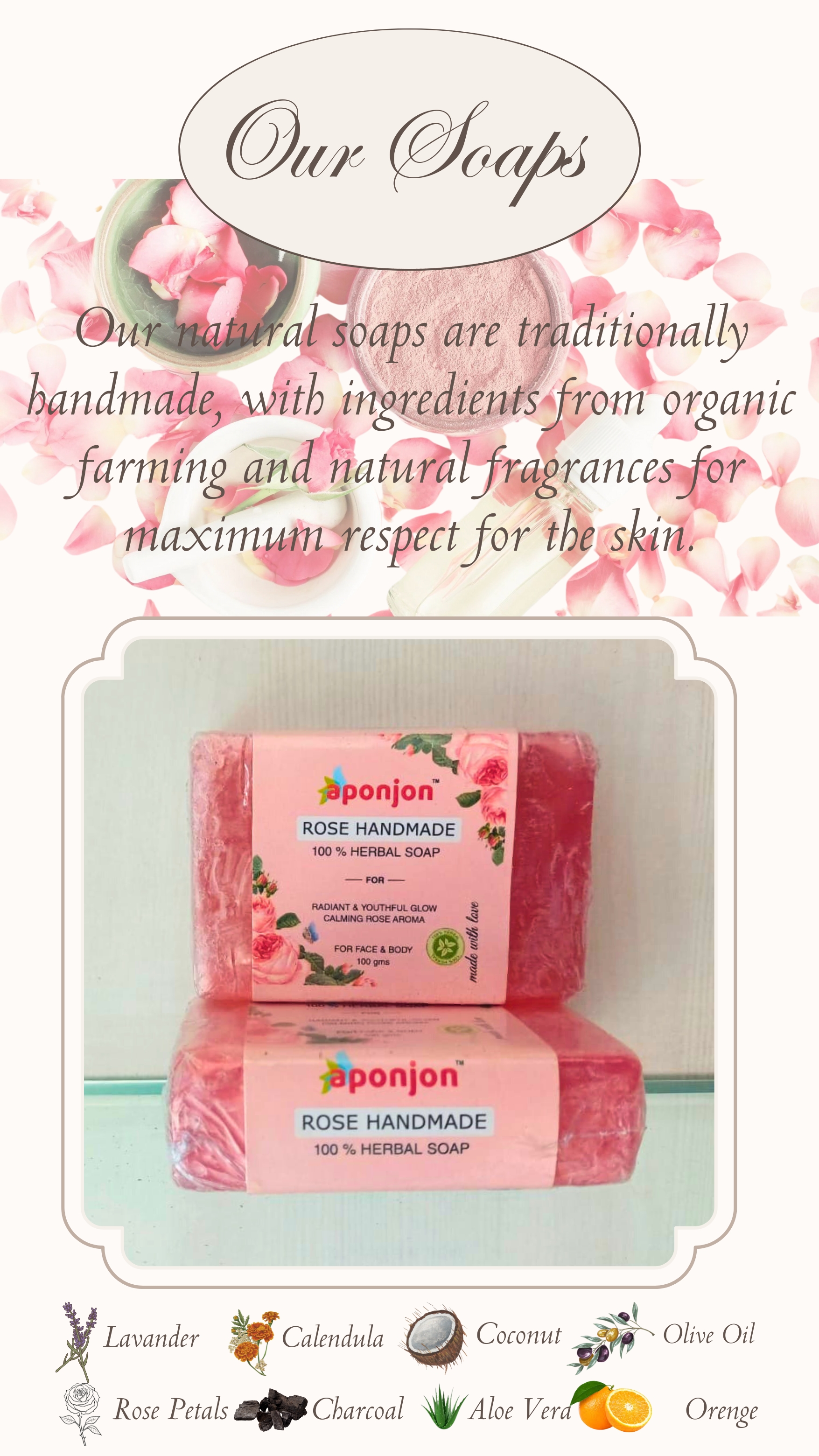 Handmade Soap 1 pice